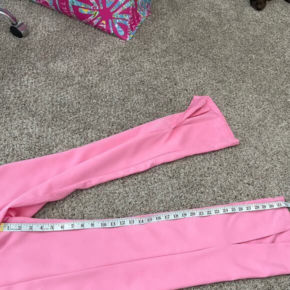 Do+Be Pink Slit Hem Flare Leg Barbiecore Pant Size S - Picture 6 of 12